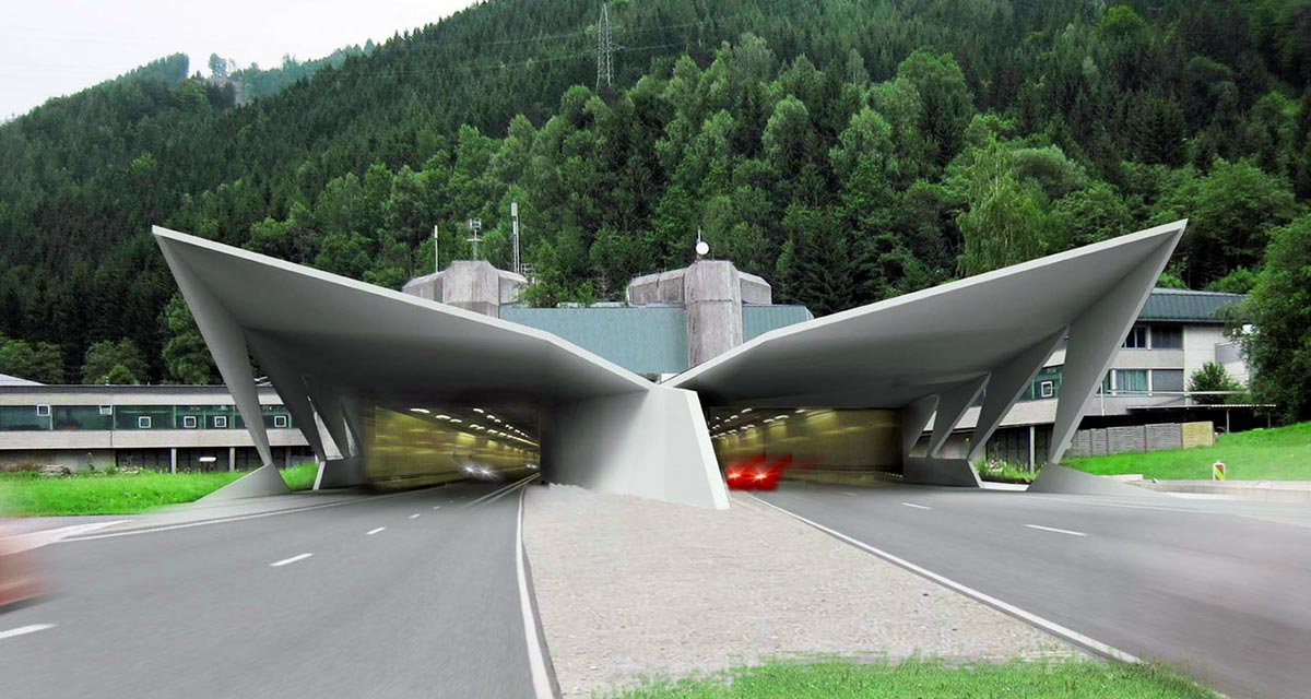 Gleinalmtunnel Portal A9